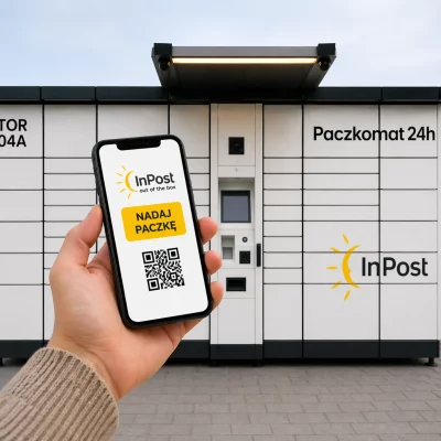 Nadanie zegarka w paczkomacie InPost przy użyciu kodu QR bez drukowania etykiety